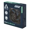 ARCTIC Freezer P14 Pro Reverse - 3 Pack - 140 mm A-RGB PWM ventilators ar kabeļu sadalītāju
