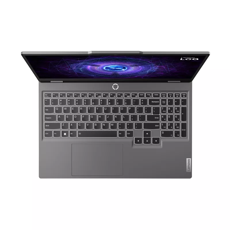 Lenovo LOQ 15IRX9 Intel® Core™ i5 i5-13450HX klēpjdators 39,6 cm (15,6 collas) Full HD 16 GB DDR5-SDRAM 512 GB SSD NVIDIA GeForce RTX 3050 Wi-Fi 6 (802.11ax) angļu Pelēks