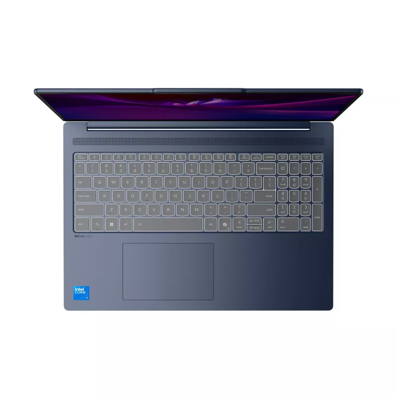 Lenovo IdeaPad plāns 5 16IRH10 Intel® Core™ i5 i5-13420H portatīvais dators 40,6 cm (16 collu) WUXGA 16 GB DDR5-SDRAM 1 TB SSD Wi-Fi 6 (802.11ax) angļu zils