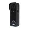 Video durvju zvans TRUST DOORCAM-3000 Melns, 3 MP, Wi‑Fi 2.4 GHz, MicroSD līdz 256 GB, Baterija/USB (8–24 V)