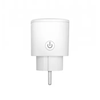 Smart plug TRUST 71301 — Wi-Fi iekštelpu kontaktligzda, 3000 W, balta, 52×52×86 mm
