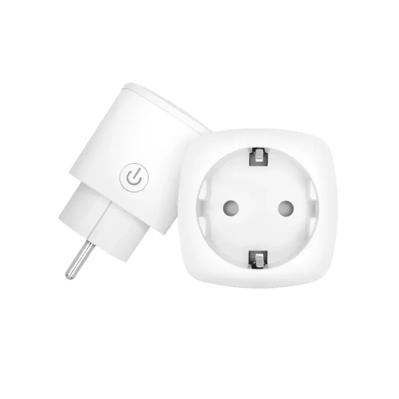 Smart plug TRUST 71301 — Wi-Fi iekštelpu kontaktligzda, 3000 W, balta, 52×52×86 mm