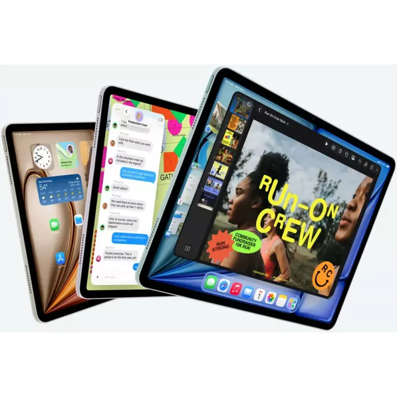 Planšetdators Apple iPad Air 11 collu Wi‑Fi + Cellular 128 GB M4, 12 GB RAM, 5G, Telpēji pelēks