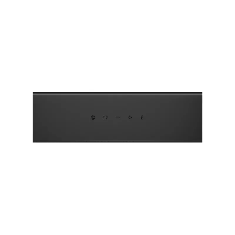 Soundbar LG S20A 2.0 kanāli, 50 W, Bluetooth SBC/AAC, vadu un bezvadu, melns, 650×99×63 mm