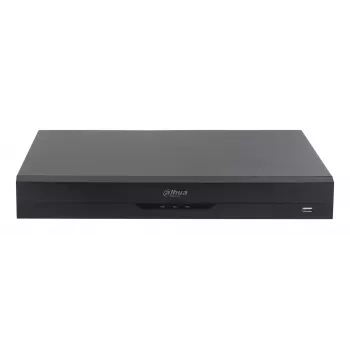 Dahua XVR5232AN-4KL-I3/T 32 kanālu 4K DVR, H.265/H.264, Gigabit Ethernet, atbalsts līdz 16 TB, melns