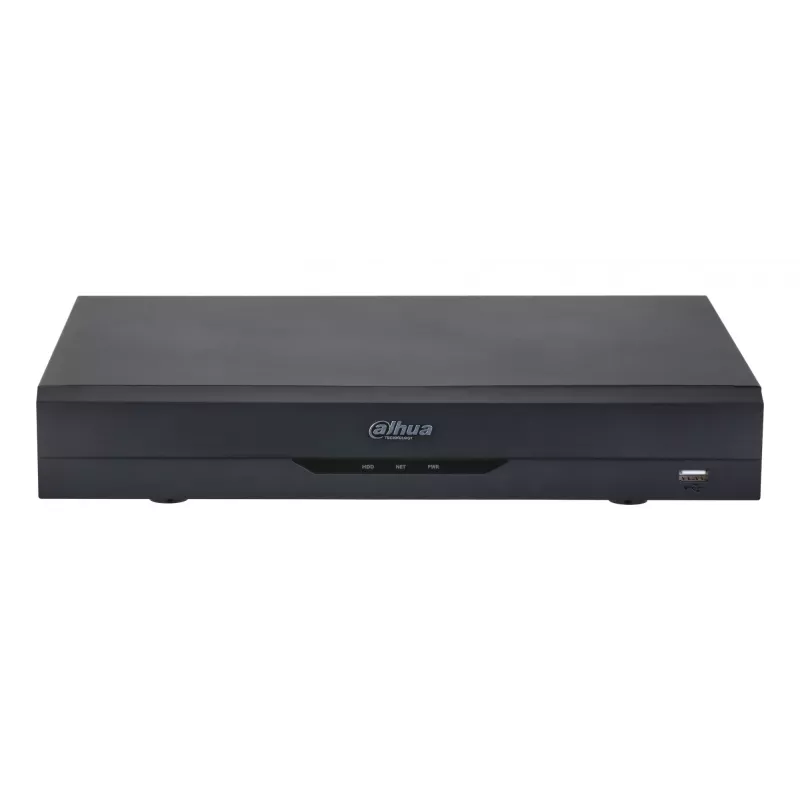 Digitālais video reģistrators Dahua XVR5116H-4KL-I3/T — 16 kanālu DVR, 4K (3840×2160), H.265/H.264, Gigabit Ethernet, 16 TB HDD