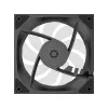 Ventilators XILENCE XPF120U.ARGB 120 mm, 500–1800 RPM, hidrauliskais gultnis, 7–13,2 V, melns