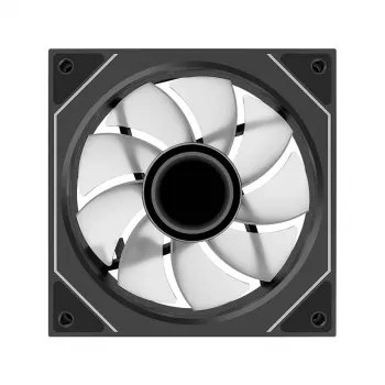 Datora korpusa ventilators XILENCE XPF120UR.ARGB 120 mm, 500–1800 RPM, hidrauliskais gultnis, 7–13.2 V, melns