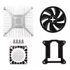 XILENCE ventilators Performance C I350PWM.B — 92 mm, 800–2500 RPM, 72 m³/h, hidrauliskais gultnis, melns
