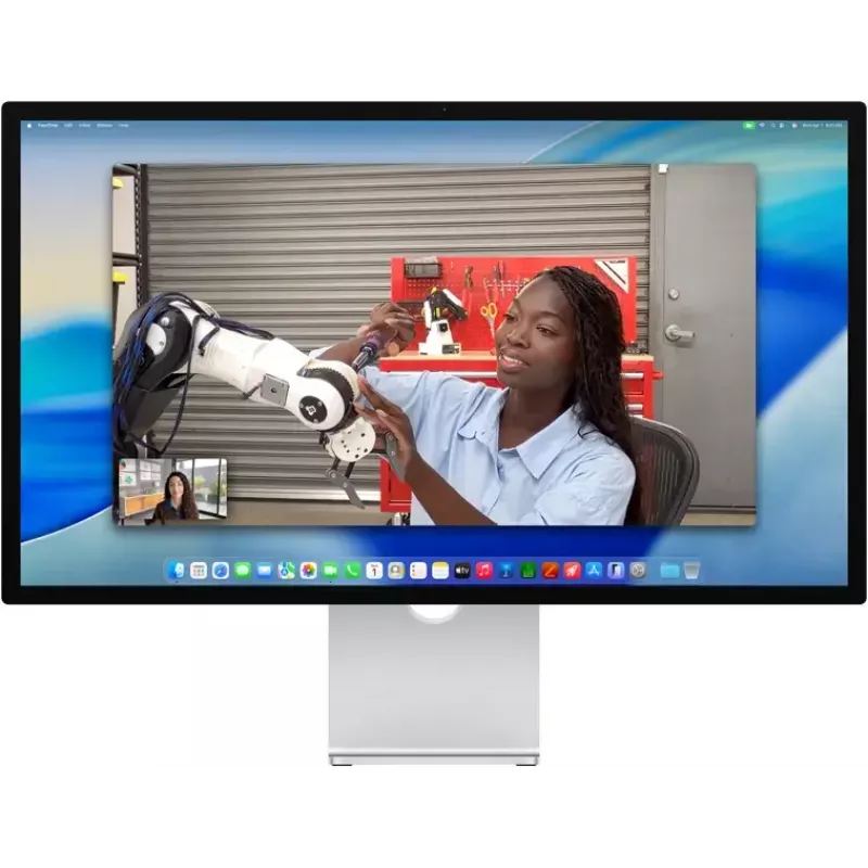 Monitors Apple Studio Display 27 collas 5K (5120×2880) LED, standarta stikls, VESA stiprinājums, sudraba
