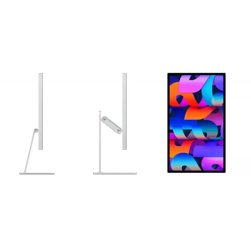 Monitors Apple Studio Display 27 collas 5K (5120×2880) LED, standarta stikls, VESA stiprinājums, sudraba