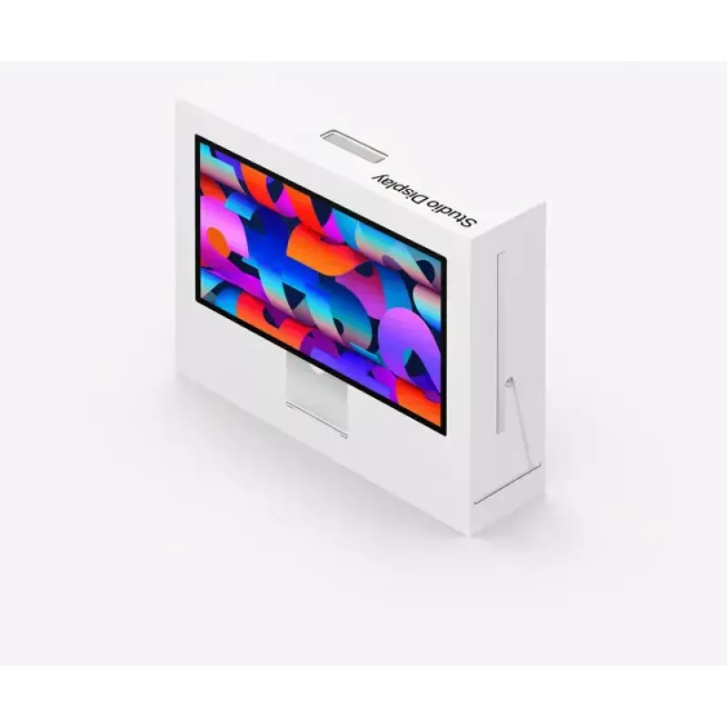 Monitors Apple Studio Display 27 collas 5K (5120×2880) LED, standarta stikls, VESA stiprinājums, sudraba
