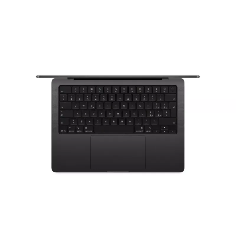 Apple MacBook Pro 14 collu klēpjdators — M5 Max (18 kodolu CPU, 32 kodolu GPU), 36 GB RAM, 2 TB SSD, Space Melns