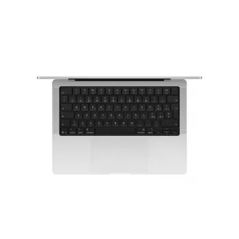 Apple MacBook Pro 14 collu portatīvais dators — M5 Max (18 kodolu CPU, 32 kodolu GPU), 36 GB RAM, 2 TB SSD, sudraba krāsā