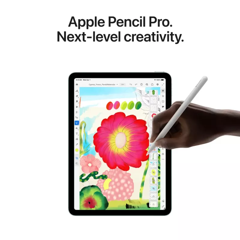 Planšetdators Apple iPad Air 13 collas (33 cm) M4, 1 TB, 12 GB RAM, Wi‑Fi 7, Purpura
