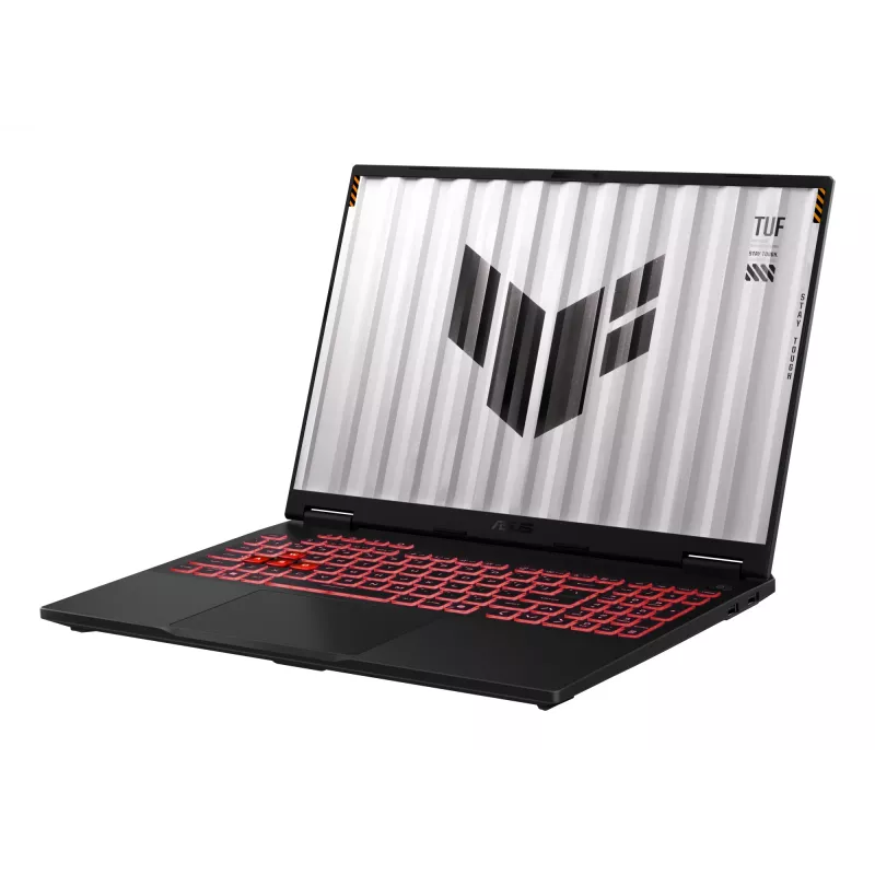 ASUS TUF Gaming A16 FA608UH-RV115W AMD Ryzen™ 7 260 40,6 cm (16 collu) WUXGA 16 GB DDR5-SDRAM 512 GB SSD NVIDIA® GeForce RTX™ 5050 Wi-Fi 6E (802.11ax) Windows 11 Home pelēks