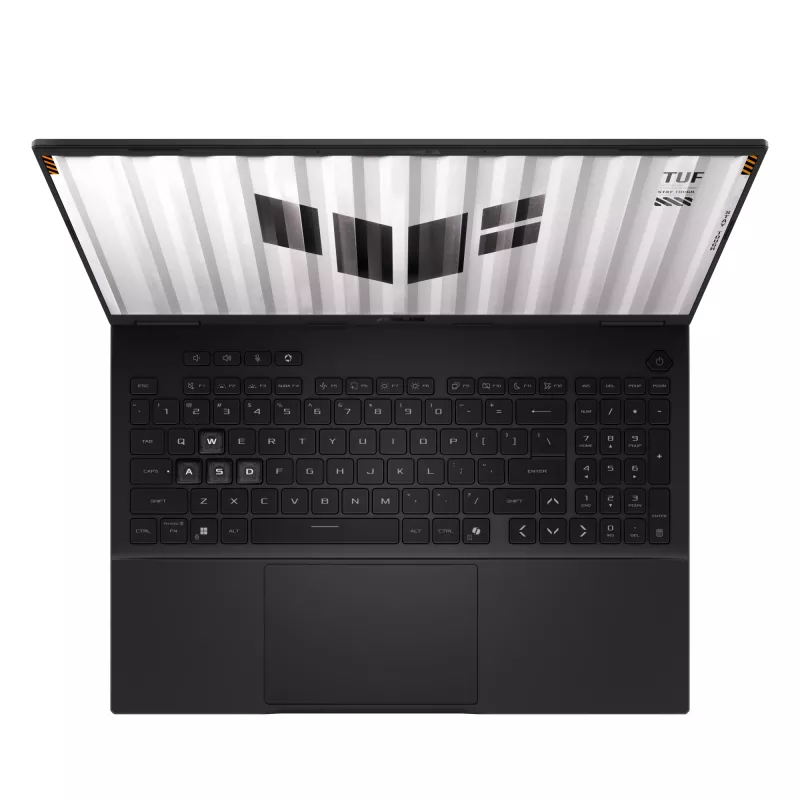 ASUS TUF Gaming A16 FA608UM-QT066W AMD Ryzen™ 7 260 portatīvais dators 40,6 cm (16 collas) 2,5K 32 GB DDR5-SDRAM 1 TB SSD NVIDIA GeForce RTX 5060 Wi-Fi 6E (802.11ax) Windows 11 Home pelēks