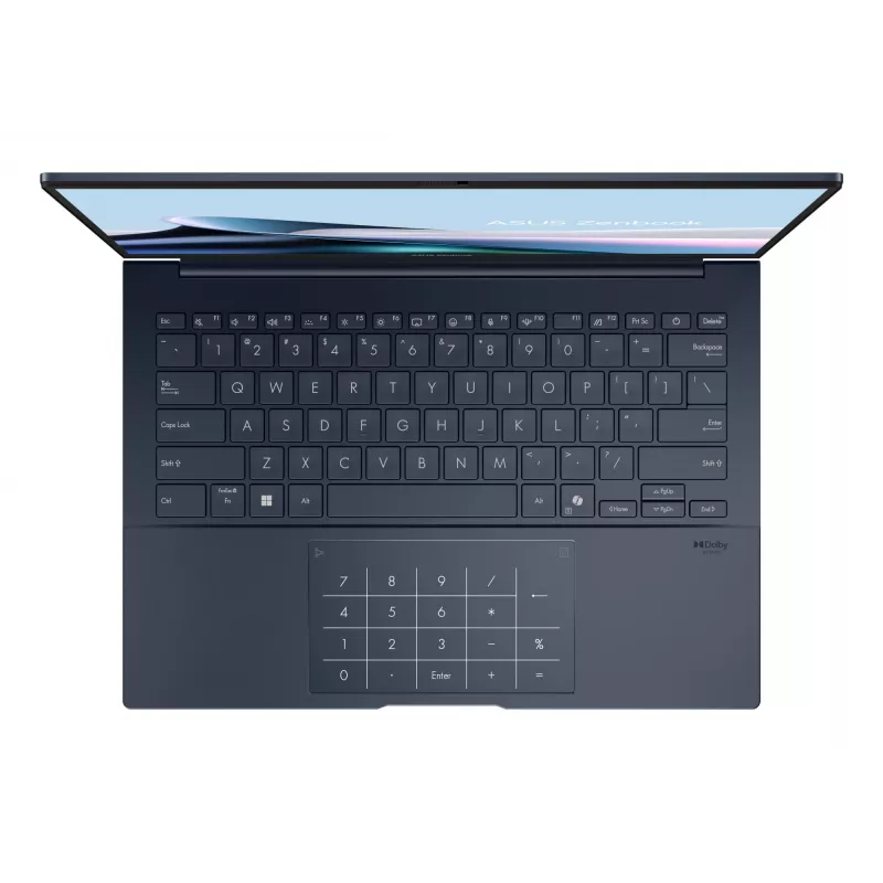 Portatīvais dators ASUS Zenbook 14 OLED UX3405CA — Intel Core Ultra 7 255H, 14 collu 3K skārienekrāns, 32 GB LPDDR5x, 1 TB SSD, Intel Arc 140T, Windows 11 Home, zils
