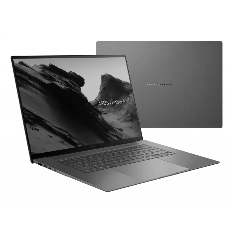 Klēpjdators ASUS Zenbook S16 UM5606GA AMD Ryzen AI 9 465, 16 collu 3K (2880x1800), 32GB LPDDR5x, 1TB SSD, Windows 11 Home, pelēks