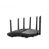 Galda maršrutētājs ASUS RT-BE90U BE9400 AiMesh — Trīsjoslu Wi‑Fi 7 (2,4/5/6 GHz), 9400 Mb/s, 2,5 Gigabit Ethernet, 4× RJ‑45 LAN, USB, Melns