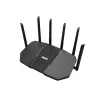 Galda maršrutētājs ASUS RT-BE90U BE9400 AiMesh — Trīsjoslu Wi‑Fi 7 (2,4/5/6 GHz), 9400 Mb/s, 2,5 Gigabit Ethernet, 4× RJ‑45 LAN, USB, Melns