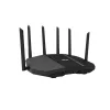 Galda maršrutētājs ASUS RT-BE90U BE9400 AiMesh — Trīsjoslu Wi‑Fi 7 (2,4/5/6 GHz), 9400 Mb/s, 2,5 Gigabit Ethernet, 4× RJ‑45 LAN, USB, Melns