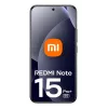 Smartphone Xiaomi Redmi Note 15 Pro+ 5G — 6.83 collu AMOLED, 2772×1280, Snapdragon, 8 GB RAM, 256 GB, 6500 mAh, Melns