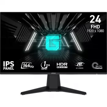 MSI G242L E14 datora monitors 23.8 collas (60.5 cm) Full HD 1920x1080 IPS 1 ms VESA Melns