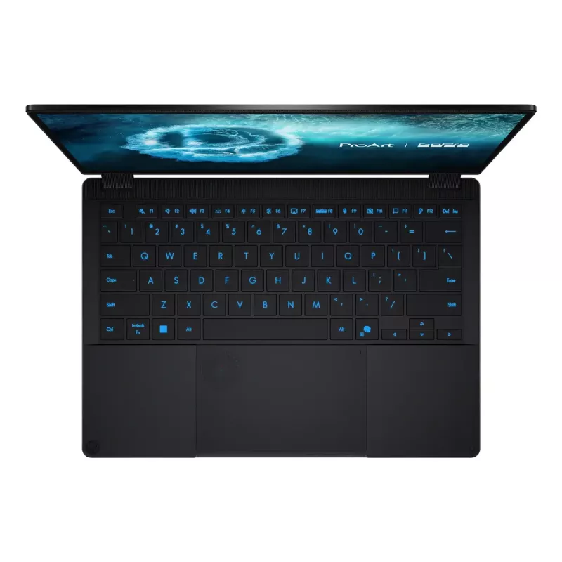 Konvertējams 2-in-1 klēpjdators ASUS ProArt PX13 HN7306EAC GoPro Edition — AMD Ryzen AI Max+ 395, 3 GHz, 13,3 collu 3K skārienjūtīgs, 128 GB LPDDR5x, 1 TB SSD, Windows 11 Pro, melns