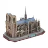 3D puzle CubicFun Notre Dame (gaisma) — modelis DA-20509, viegls apgaismots izdevums