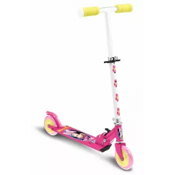 Skrejritenis Pulio STAMP 2-Wheel Minnie — bērnu divriteņu skrejritenis, kompakts dizains
