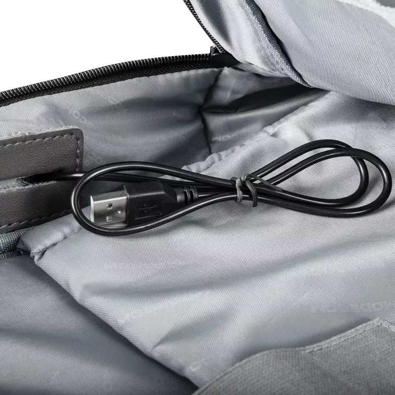 Mugursoma Modecom SMART 15 melna/pelēka poliesteris 15,6 collas