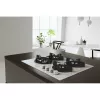 Whirlpool AKT 625/WH Melns, Balts Iebūvējams 60 cm Gāzes 4 zonu(-as)