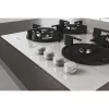 Whirlpool AKT 625/WH Melns, Balts Iebūvējams 60 cm Gāzes 4 zonu(-as)