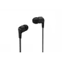 Vadu ievietojamās austiņas Philips TAE1105BK/00 — melnas, intraaurālas, 1,2 m kabelis, 14,7 g