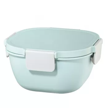 Hama 00181585 pusdienu kārbiņa Pusdienu konteiners 1,7 L Polipropilēns (PP), Silikons Pelēka, Gaiši zila 1 gab.