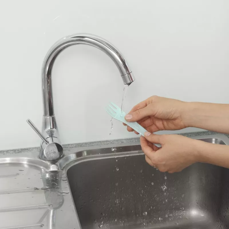 Hama 00181585 pusdienu kārbiņa Pusdienu konteiners 1,7 L Polipropilēns (PP), Silikons Pelēka, Gaiši zila 1 gab.