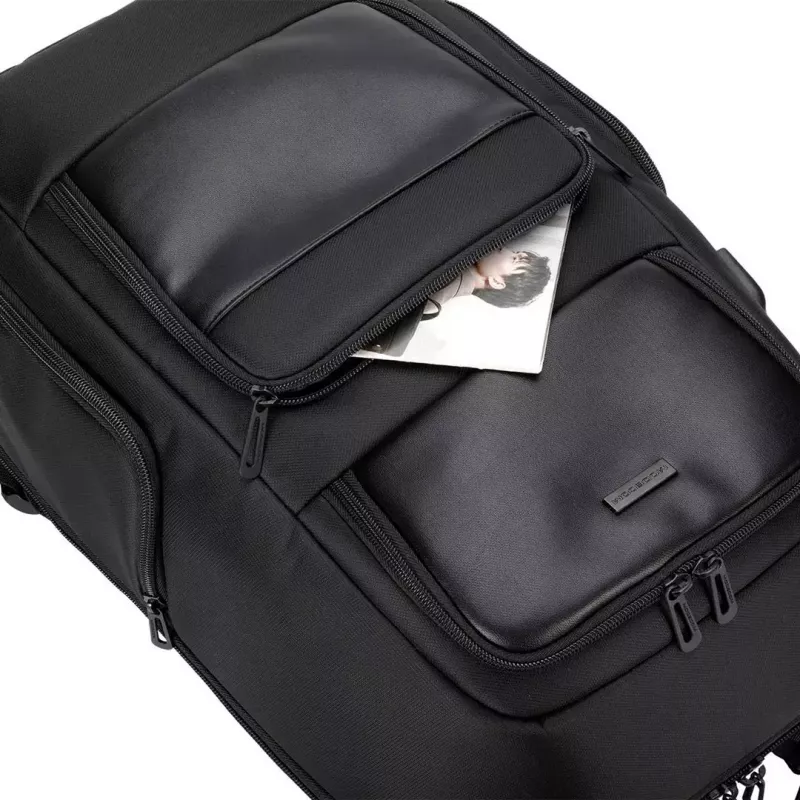 Klēpjdatora mugursoma MODECOM CREATIVE 15,6 collas — aizsargājošs nodalījums 15,6 collu klēpjdatoriem, vairākas kabatas, polsterētas siksnas