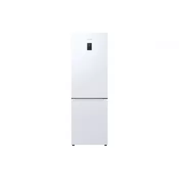 Brīvi stāvošs ledusskapis Samsung RB34C672EWW – kopējā ietilpība 344 L (ledusskapis 230 L / saldētava 114 L), No Frost, balts