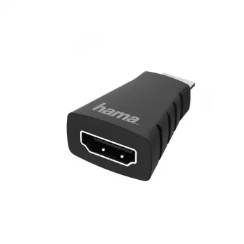 Hama 00200347 kabeļa dzimuma mainītājs HDMI Type C (Mini) HDMI Melns