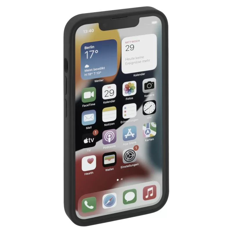 Hama MagCase Finest Feel PRO mobilā tālruņa maciņš 15,5 cm (6,1 collas) Vāciņš Melns