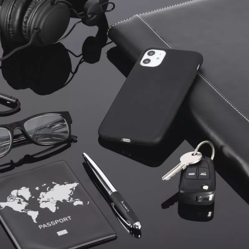 Hama MagCase Finest Feel PRO mobilā tālruņa maciņš 15,5 cm (6,1 collas) Vāciņš Melns