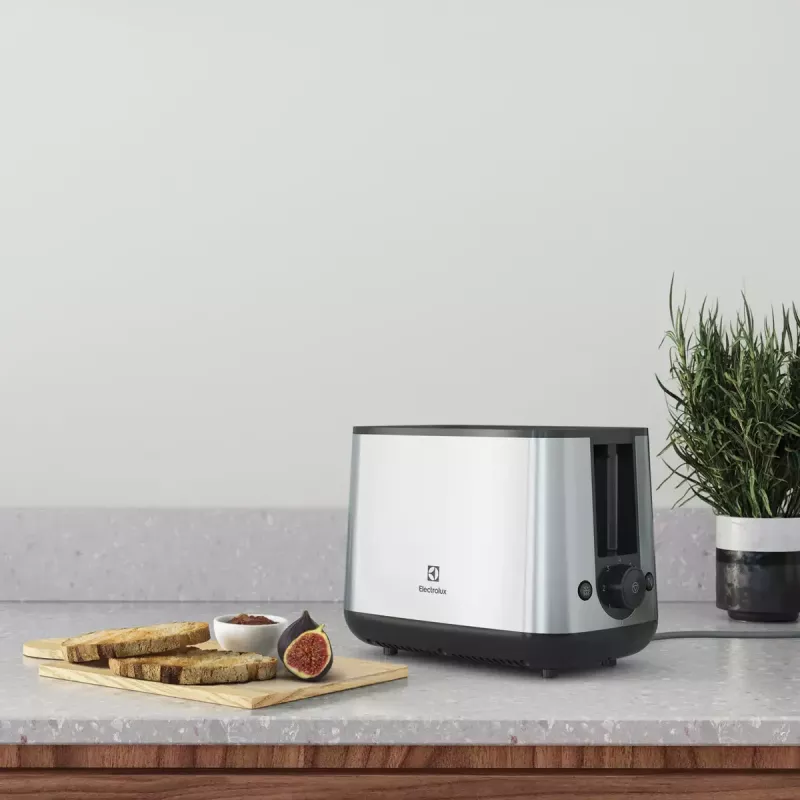 Electrolux E3T1-3ST 7 2 šķēles 800 W pelēks, nerūsējošais tērauds