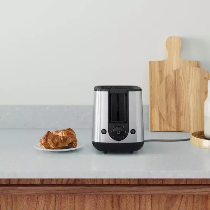 Electrolux E3T1-3ST 7 2 šķēles 800 W pelēks, nerūsējošais tērauds