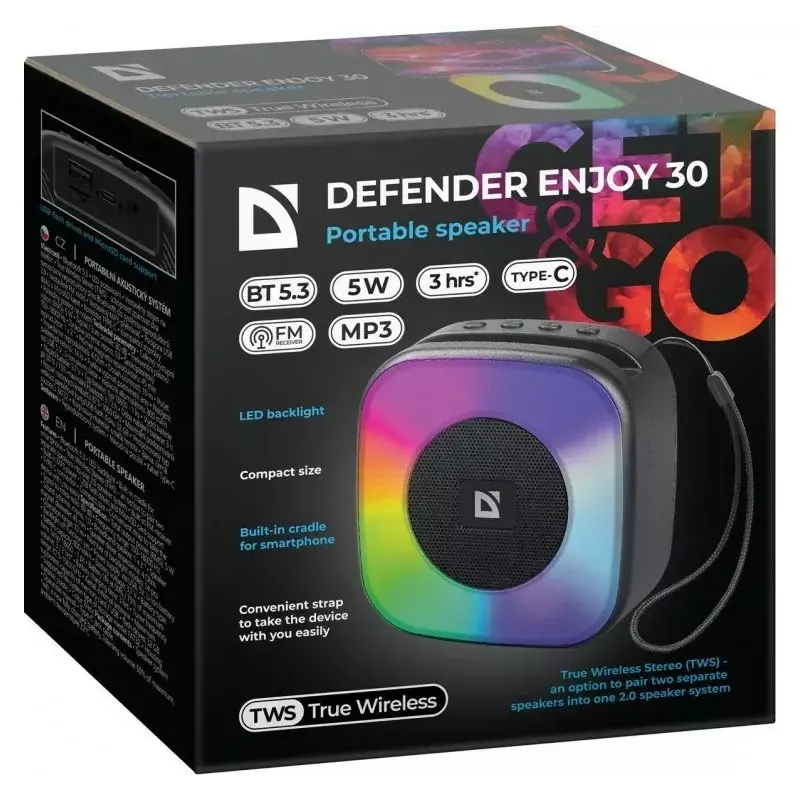 Bluetooth skaļrunis DEFENDER ENJOY 30 5W