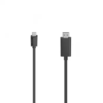 Hama 00200719 USB kabelis 3 m USB C HDMI A tipa (standarta) melns
