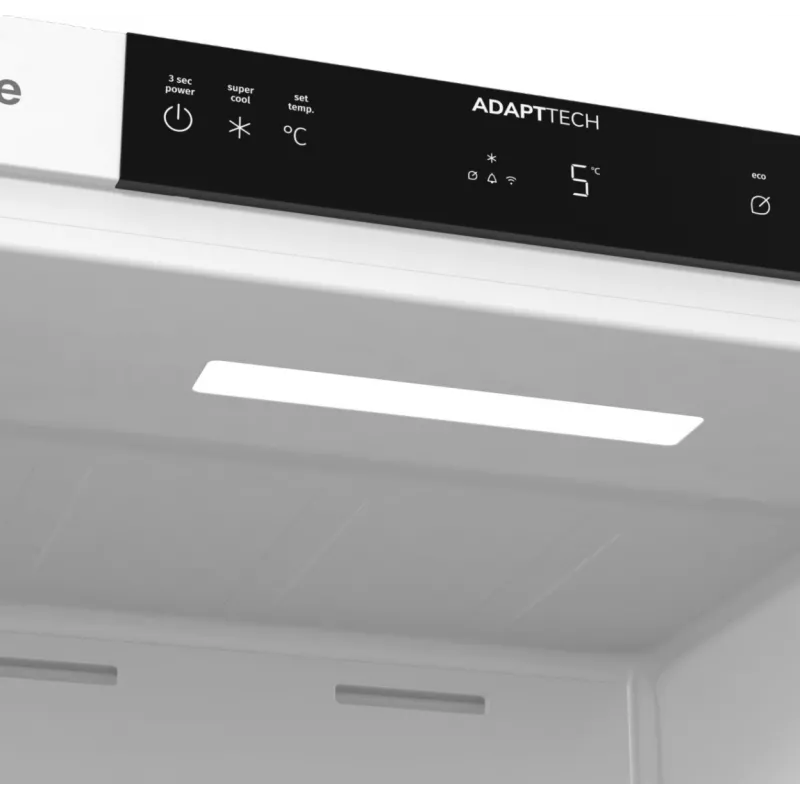 Gorenje Ledusskapis RI517E41WF BK070, 300 L, SN-N, 35 dB, E, Balts