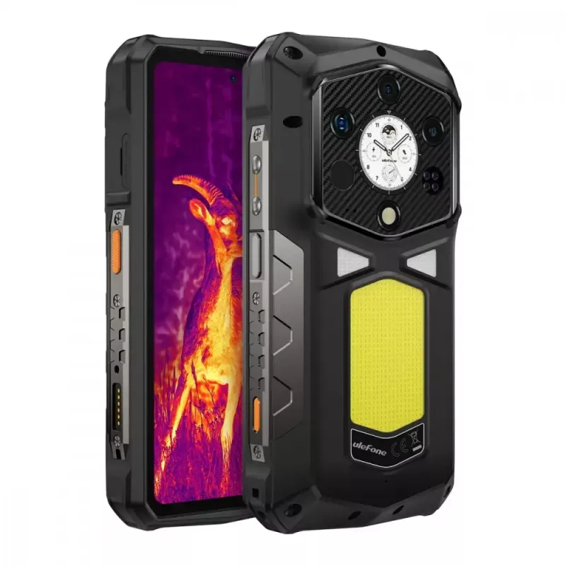 UleFone Smartphone Armor 29 Pro Thermal 5G 16/512GB izturīgs viedtālrunis ar termokameru, 16GB RAM, 512GB krātuvi