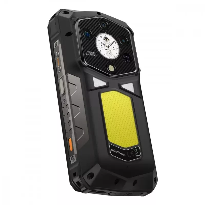 Viedtālrunis UleFone Armor 29 Pro 5G 16/512GB melns, izturīgs 5G, 16GB RAM, 512GB krātuve
