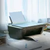 Universāls tintes printeris HP DeskJet 2923 — krāsaina, Wi‑Fi, A4, 4800x1200 DPI